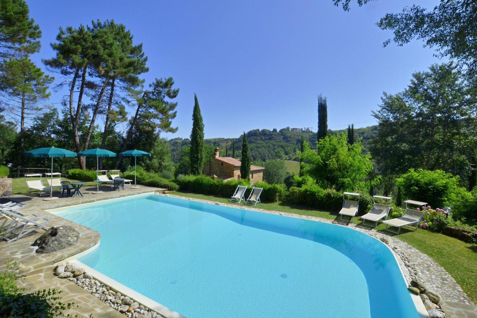 Villa Casacheta - Happy Rentals Montaione Eksteriør billede
