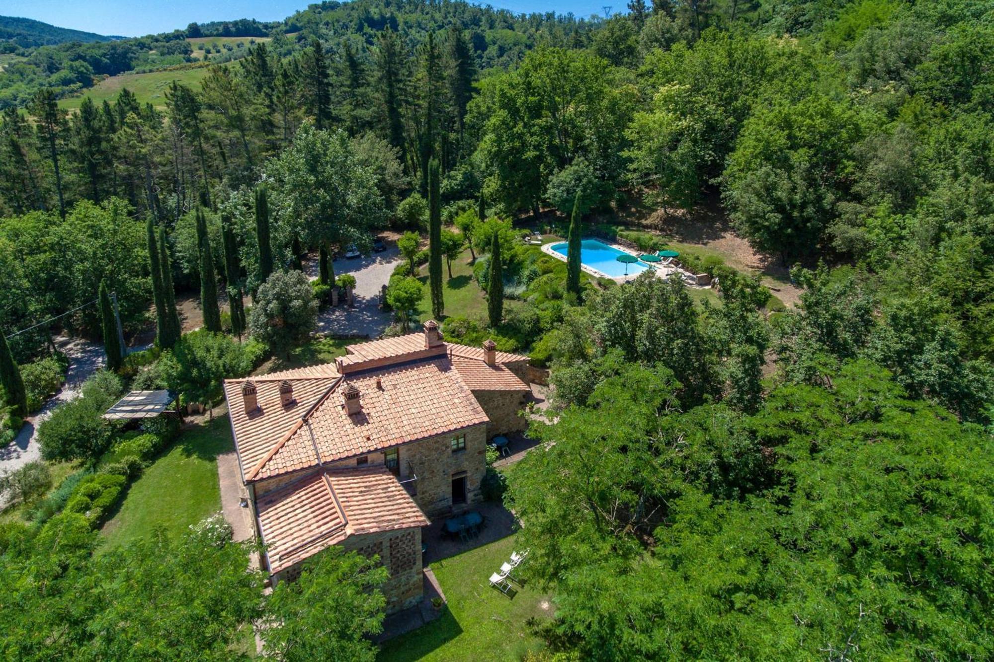Villa Casacheta - Happy Rentals Montaione Eksteriør billede