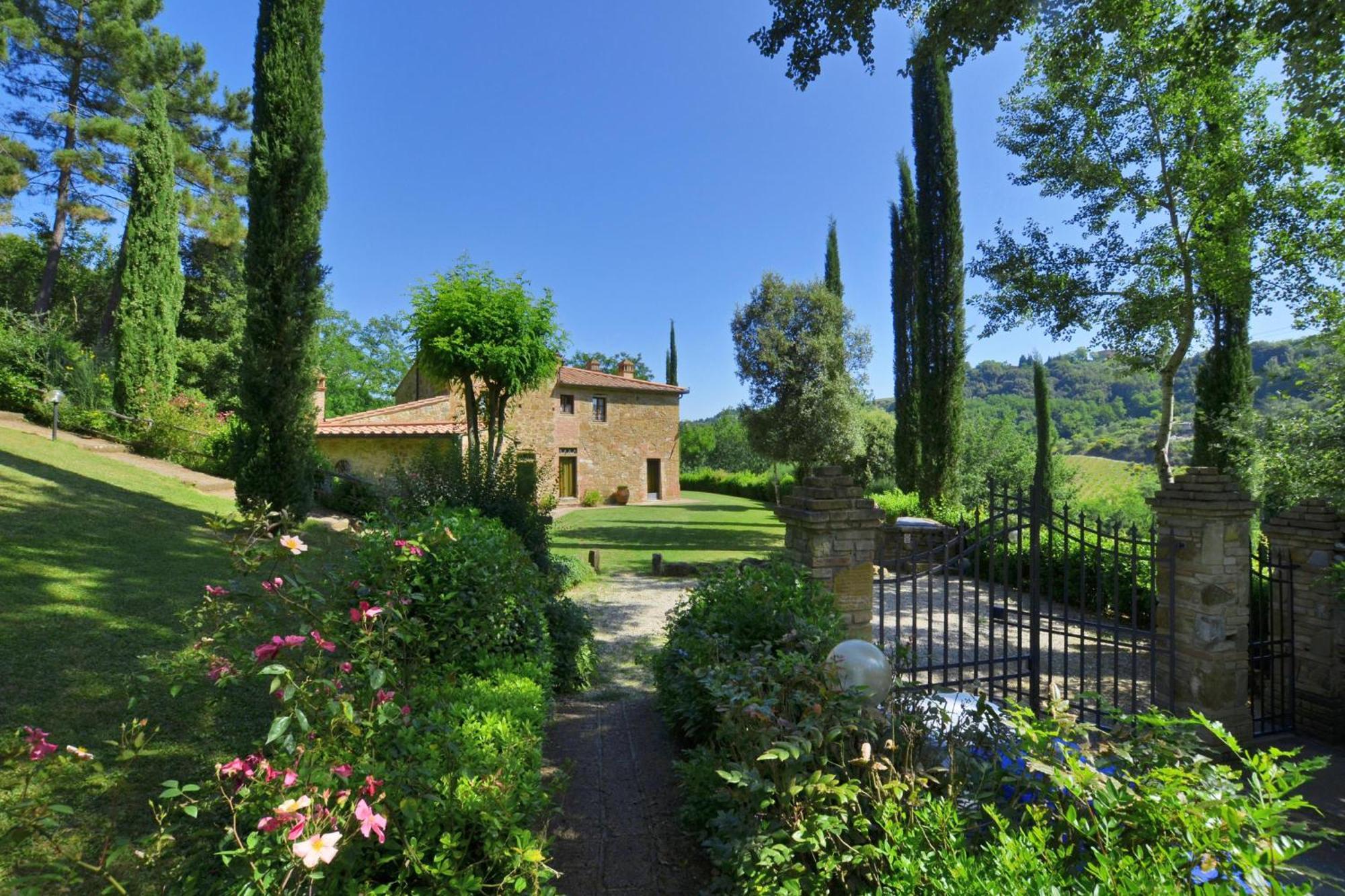 Villa Casacheta - Happy Rentals Montaione Eksteriør billede